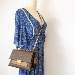 Michael Kors 35F2GOEF8B Cece M Logo Shoulder bag IN BROWN